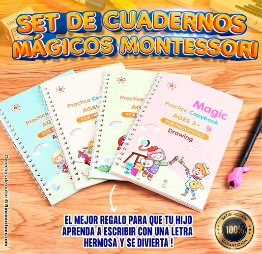 2 SET DE CALIGRAFIAS (8 LIBROS)